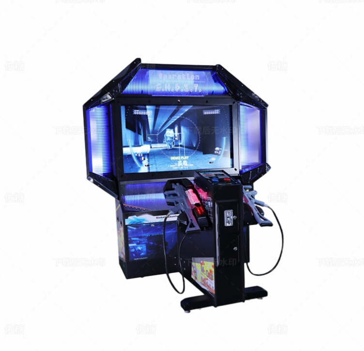 Ghost Trooper adult arcade shooting game machine coin-operated game machine simulation gun battle against aliens game machine