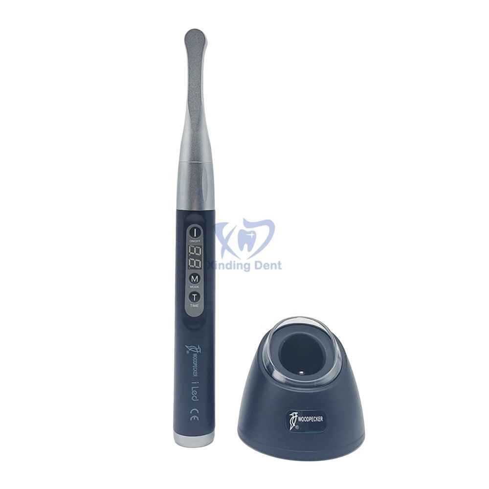 Original Woodpecker 2500mw/cm2  iLED II Wireless One Sec Cure Lights Lamp Unit Dental Curing Light