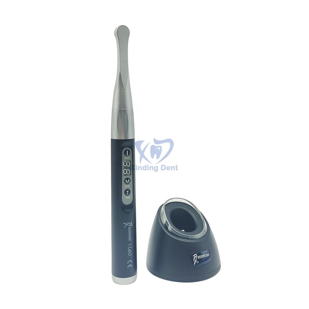 Original Woodpecker 2500mw/cm2  iLED II Wireless One Sec Cure Lights Lamp Unit Dental Curing Light