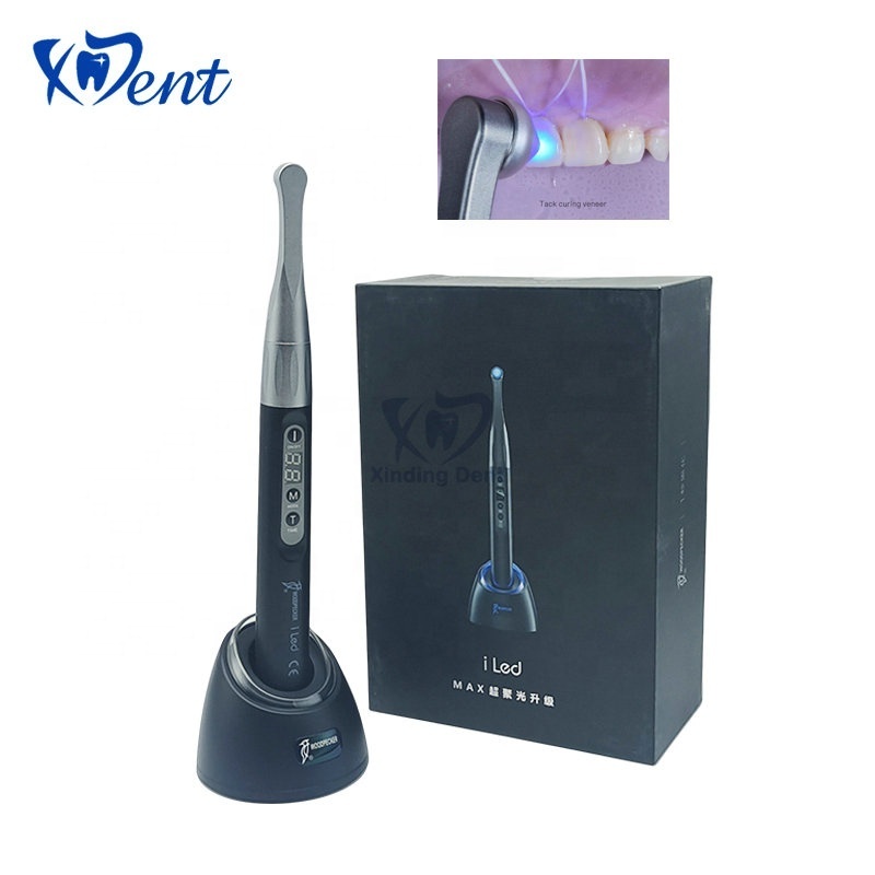 Original Woodpecker 2500mw/cm2  iLED II Wireless One Sec Cure Lights Lamp Unit Dental Curing Light