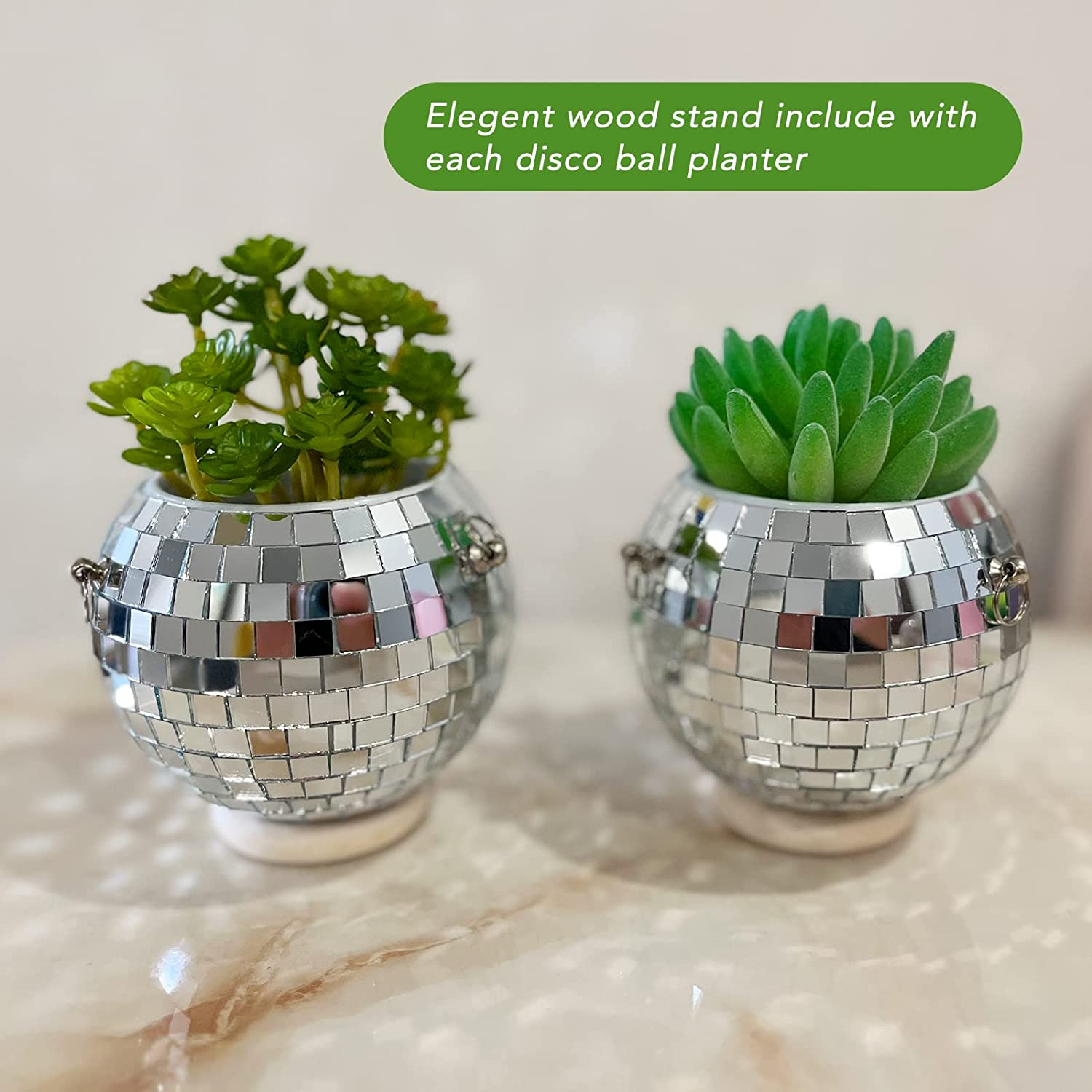 pot de fleur macetas hanging disco mirror ball planter 4 inch disco ball planter pot disco ball planter