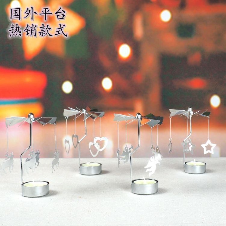 rotating candle holder candle holder rotating carousel rotating candle holder christmas