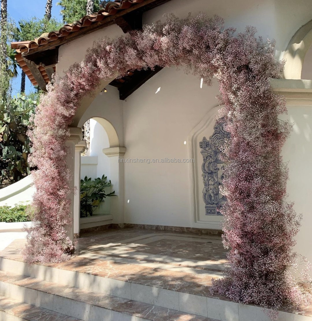 gypsophila bouquet Preserved babys breath flowers white color dried flowers baby breath for wedding or house decoration