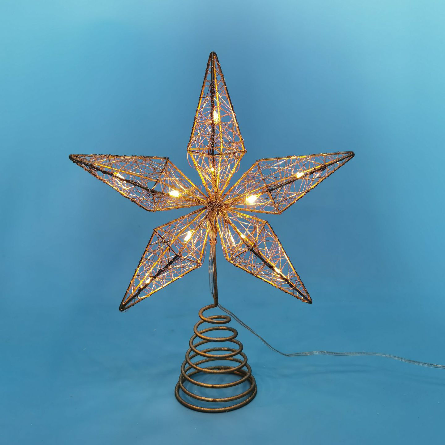 christmas decoration star light ornament christmas tree star led star for the christmas tree