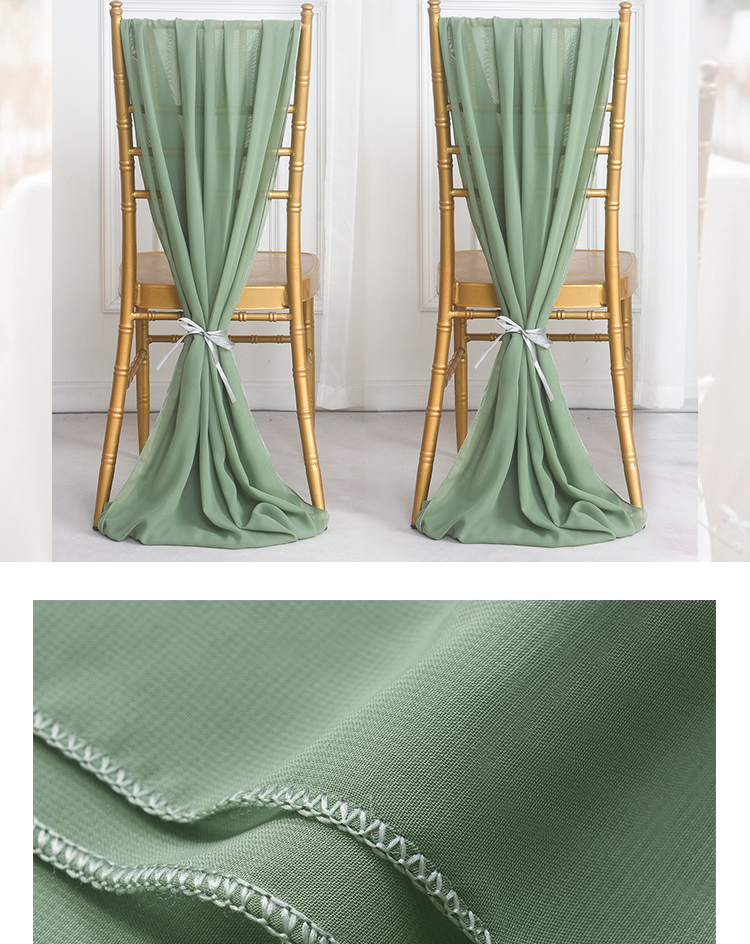 sage green wedding chiffon chair bow and sashes navy blue chair sashes for wedding chair