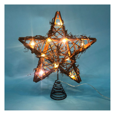 christmas decoration star light ornament christmas tree star led star for the christmas tree