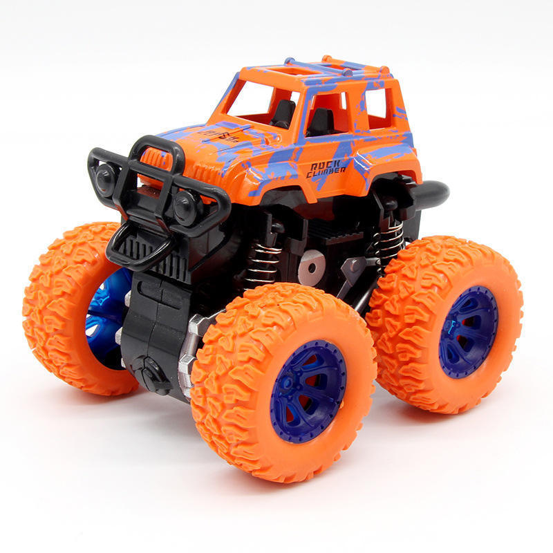 Hot selling children's inertia four-wheel drive off-road toy car children's fire toy car