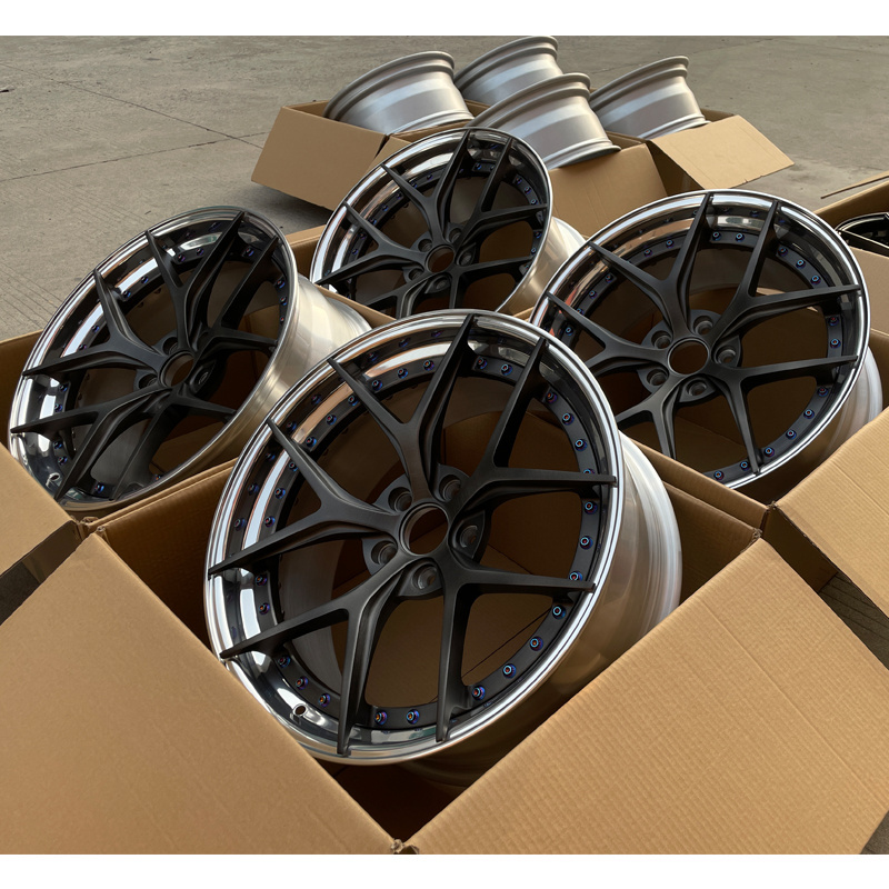 Wonderful  forged wheel rims 18 19 20 21 22 23 24 26 Inch Racing wheels Multi Spoke polished silver  alloy Wheel rims