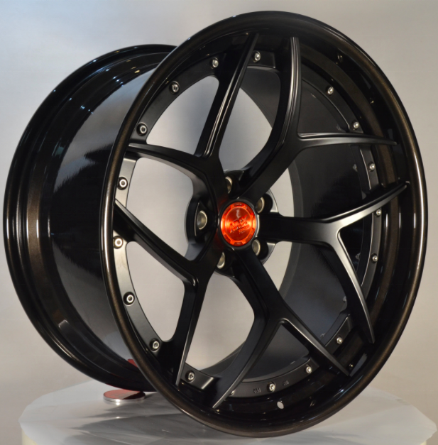 Professional Custom Forged Wheels High Polished Shine Lip 18 19 20 21 22 23 24 Inch 2 Pieces Car Rims