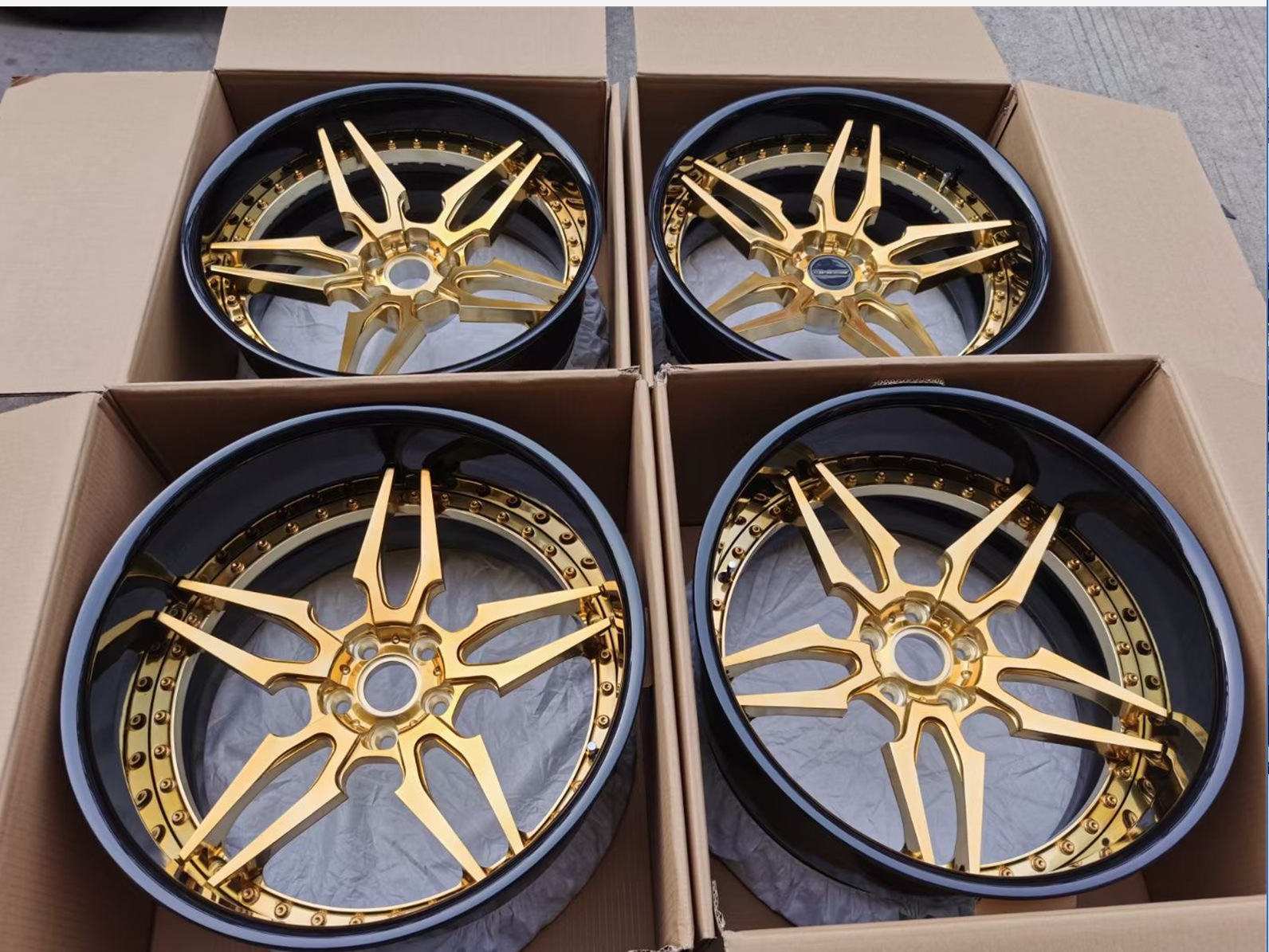 The latest digital disc shaped wheel  rim Can be customized wheel data color style 18 19 20 inch alloy wheel rim