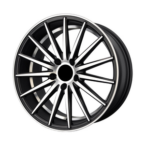 Top design muttiple spokes 13 14 15 16 17 18 19 20 21 22 inch  5x105 5x112 5x114.3 5x120  car alloy wheels