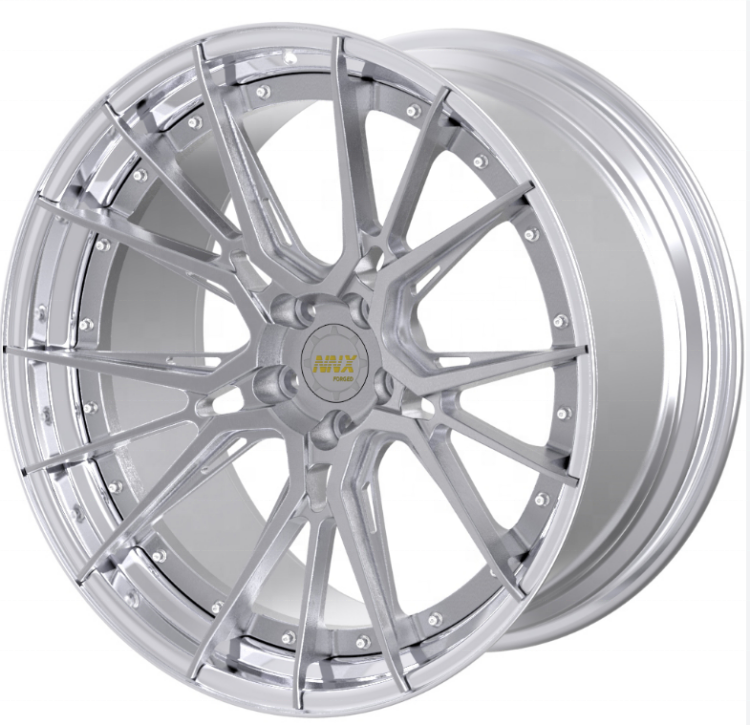 Wholesale Hot Brushed/Chrome/Polished Forged Alloy High Quality 19 20 21 Inch Forged Wheels With PCD 5x112/120