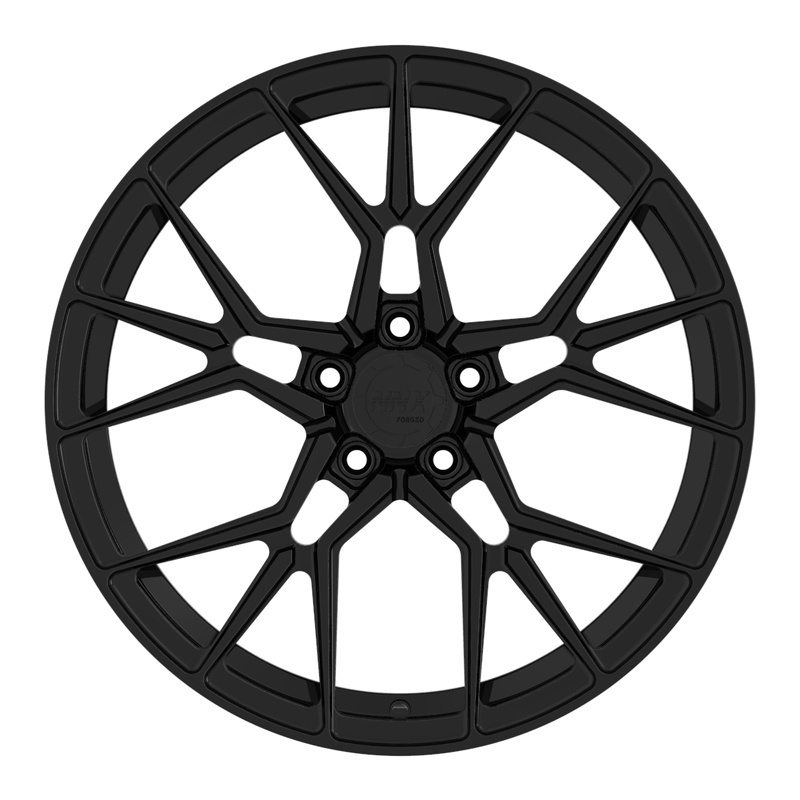 monoblock 1 piece structure black customized 18-22 inch alloy car wheel forging car alloy wheel rims