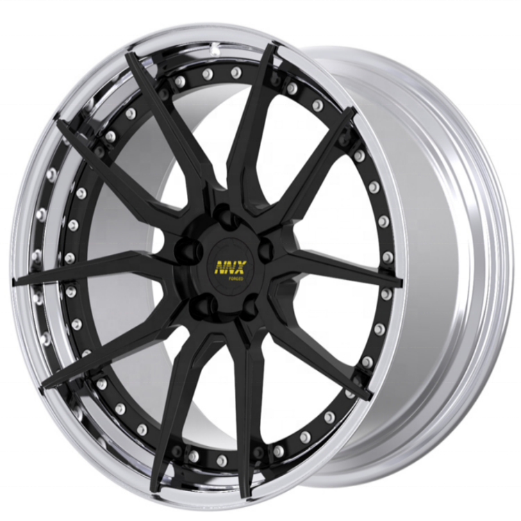 19 20 21 Inch Customized Aviation Aluminum Forged Wheel rims With PCD 5x112/120 Matte Black Passenger Car Wheels