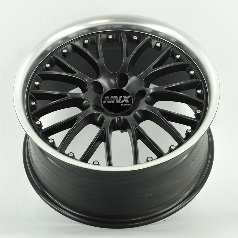 High quality 13 14 15 16 17 18 19 20 21 22 inch hyper black machine lip 5x100 5x112 5x114.3 5x120 casted car wheels