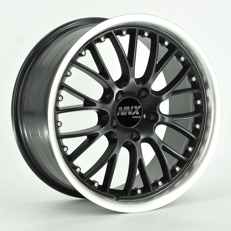 High quality 13 14 15 16 17 18 19 20 21 22 inch hyper black machine lip 5x100 5x112 5x114.3 5x120 casted car wheels