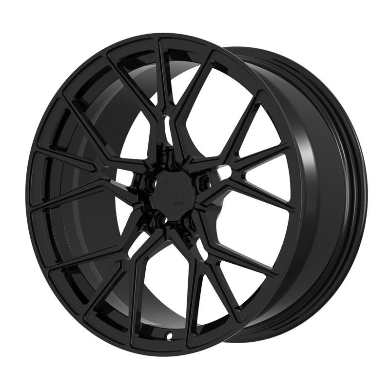 monoblock 1 piece structure black customized 18-22 inch alloy car wheel forging car alloy wheel rims