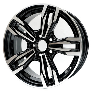 new product chrome black machined-faced 14 15 16 17 18 19 20 inch 15 inch 5*120mm forged wheel rims