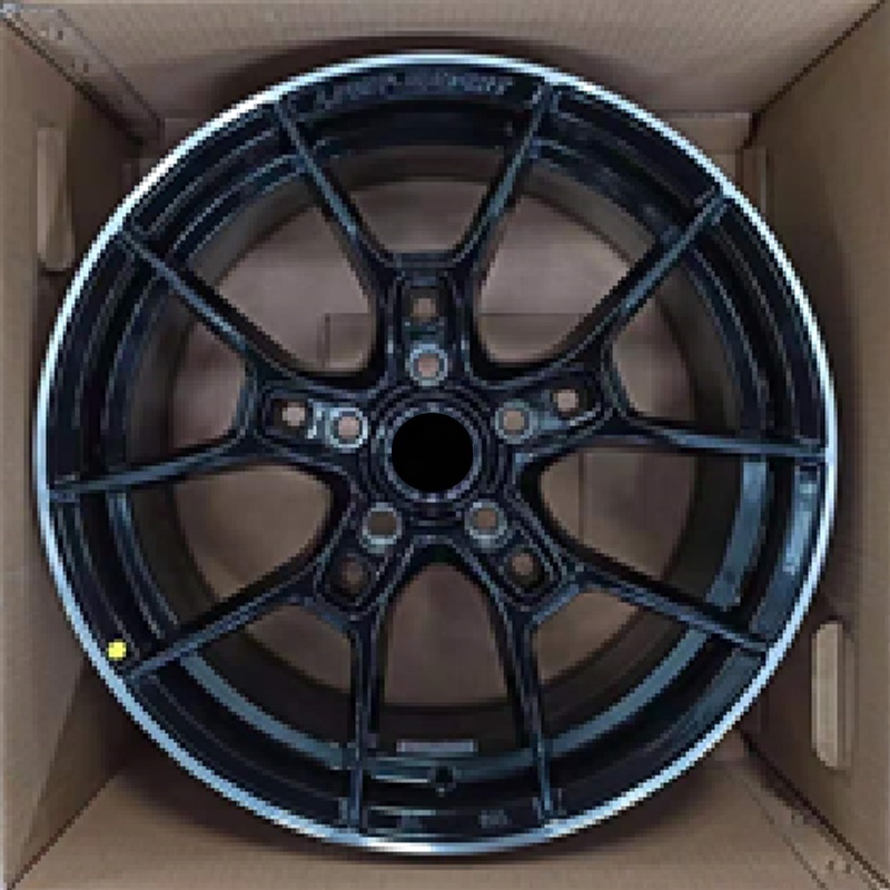 Classic BLACK CHROME SILVER pull printing 5x114.3 19inch car alloy casting 19 inch black rims