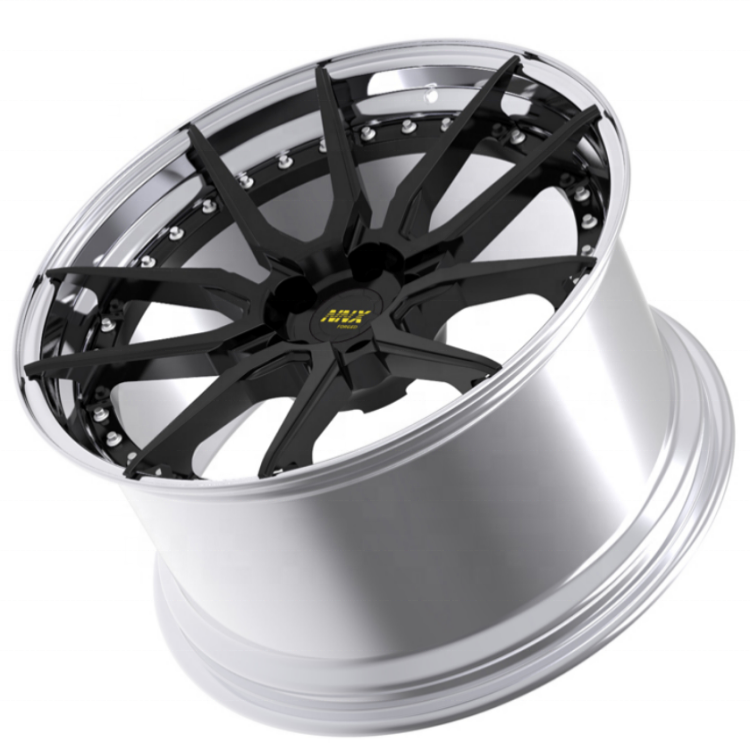 19 20 21 Inch Customized Aviation Aluminum Forged Wheel rims With PCD 5x112/120 Matte Black Passenger Car Wheels