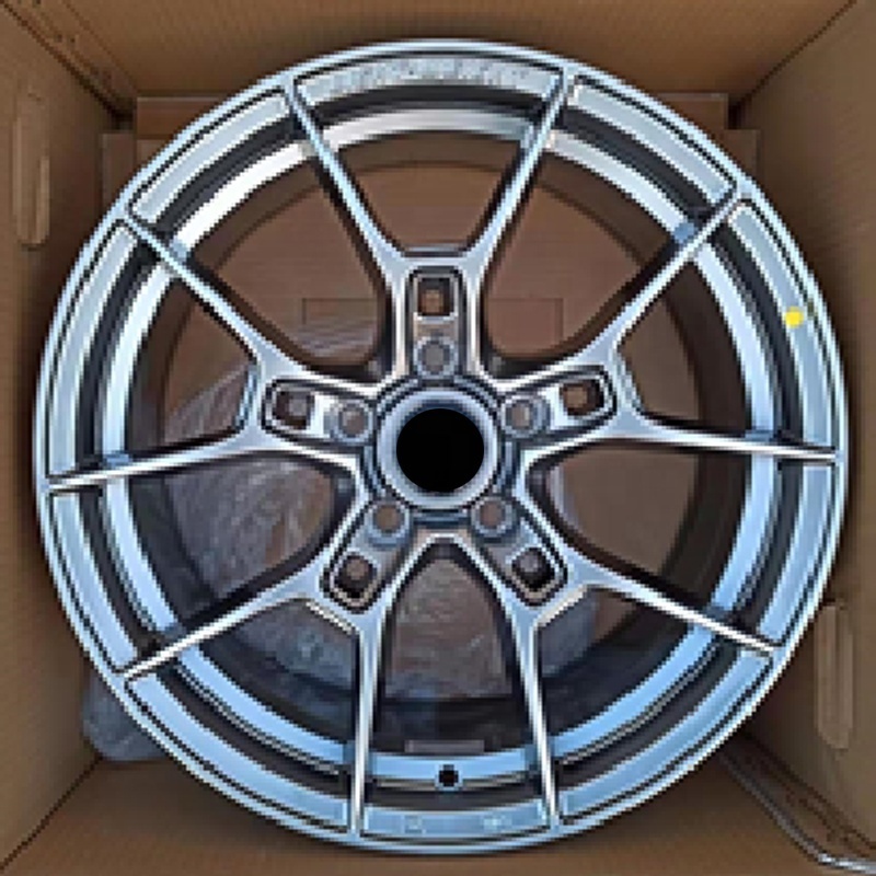 Classic BLACK CHROME SILVER pull printing 5x114.3 19inch car alloy casting 19 inch black rims