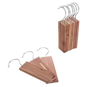 YIKAI Factory 100% Natural Cedar Hang Ups Cedar Hang Ups for Closets Cedar Sachets Ceder Wood