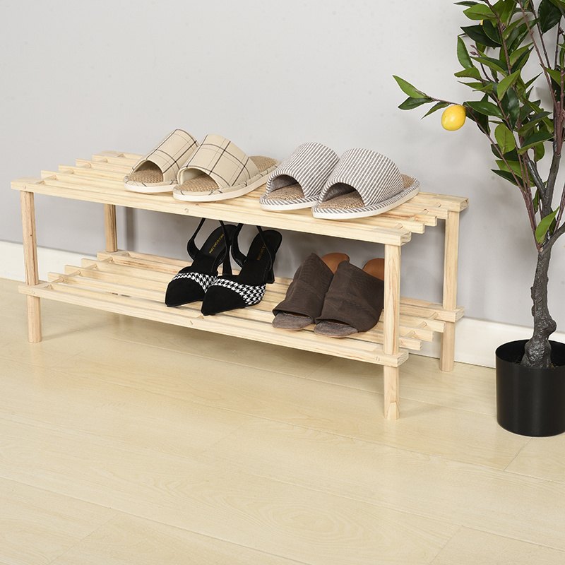 Factory Sale Home Storage Shoe Rack Clean Home Wooden Rack Easy Assemble Wooden Shoe Tree