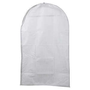 Garment Bags Clothes Covers Protecting Dusts Poly-cotton  Clothes Garment Cover for Hanging Closet Organizer