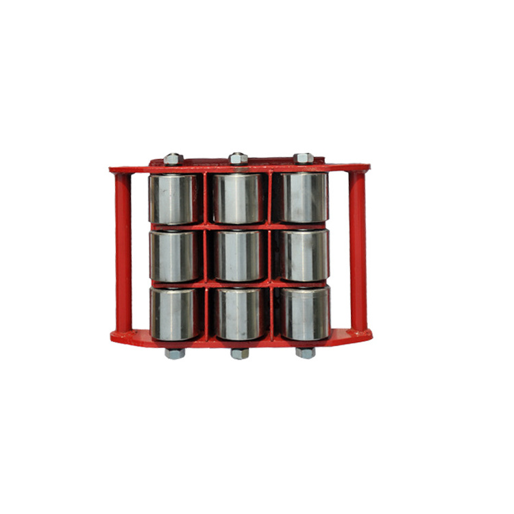 Heavy duty 6t equipment steel wheel small transport warehouse cargo trolley