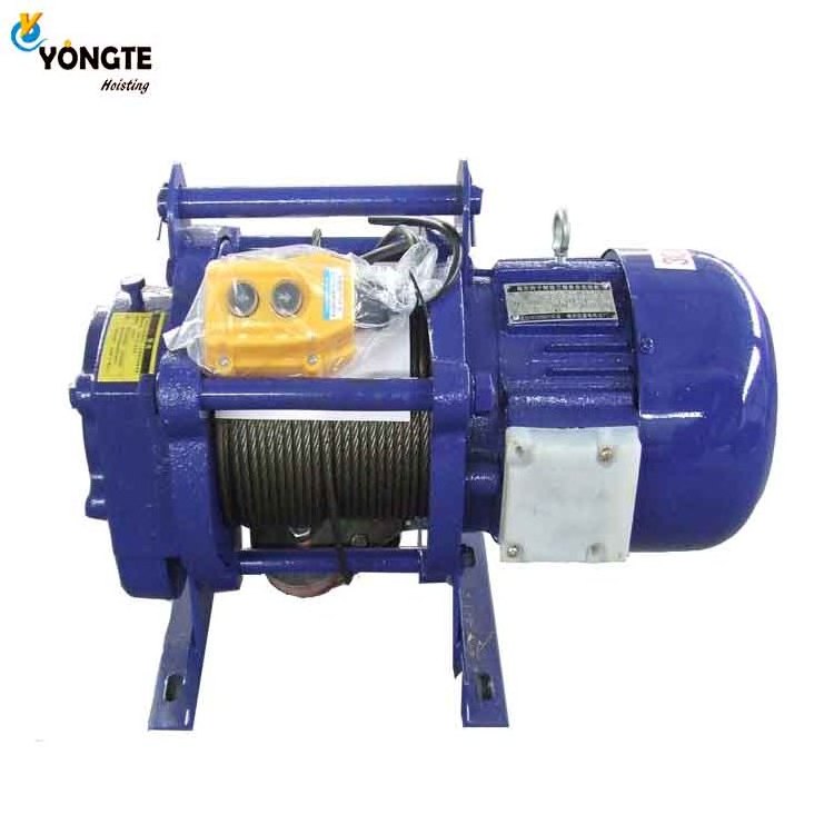 Kcd 220V 500-1000kg crane motor lifting electric hoist