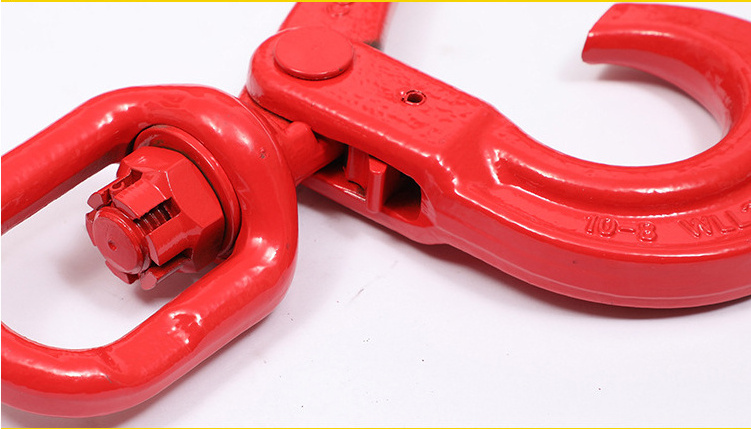 safety hook 5.3T 13mm lifting swivel hook