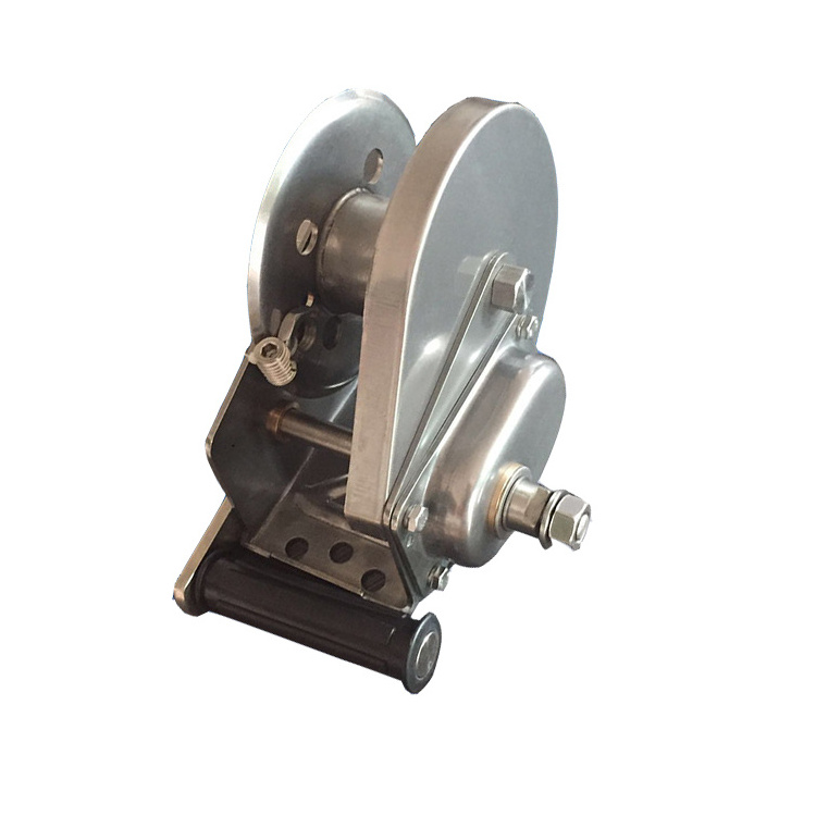 2600lb Hand stainless steel anchor drum winch