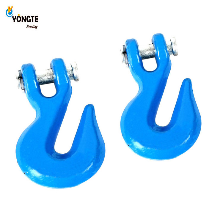 Heavy duty 1/4 g80 clevis grab hook