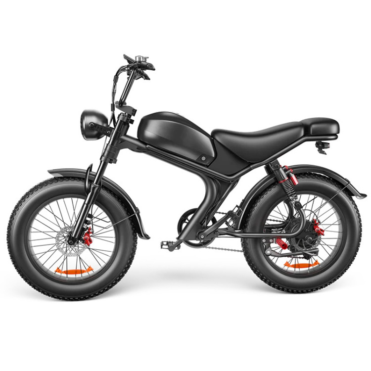 C93 elektrische fiets 1000w EU UK US warehouse 48V 15Ah 20inch electric bicycle mountain off road fat tire e bike fatbike