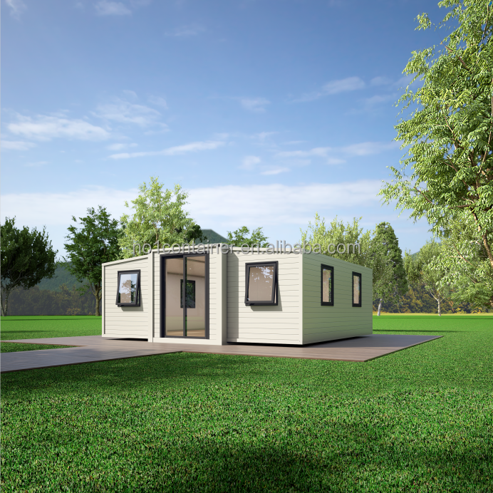 Fully Finished 2 Bedrooms Modular Homes Extended Prefab House Expansion Container House 20ft expandable modular homes