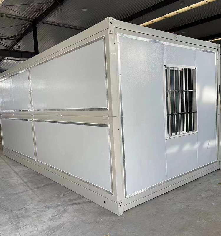 Foldable container house 40 ft prefabricated container foldable office container