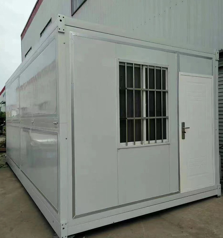 Foldable container house 40 ft prefabricated container foldable office container