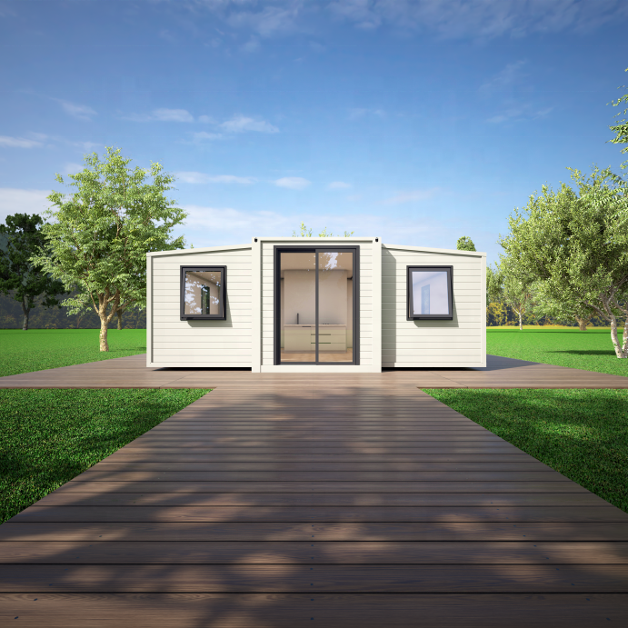 Fully Finished 2 Bedrooms Modular Homes Extended Prefab House Expansion Container House 20ft expandable modular homes