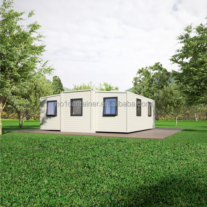 Fully Finished 2 Bedrooms Modular Homes Extended Prefab House Expansion Container House 20ft expandable modular homes