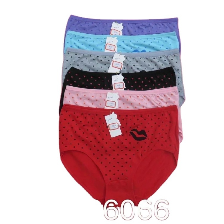 0.32 Dollar Model MSK054 Breathable Floral Low Rise Soft Material Underwear For Girl Teen Thongs