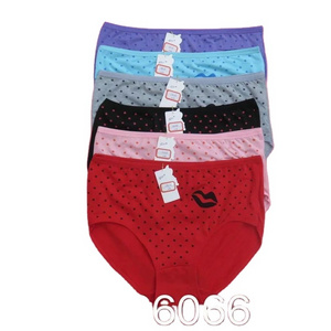 0.32 Dollar Model MSK054 Breathable Floral Low Rise Soft Material Underwear For Girl Teen Thongs