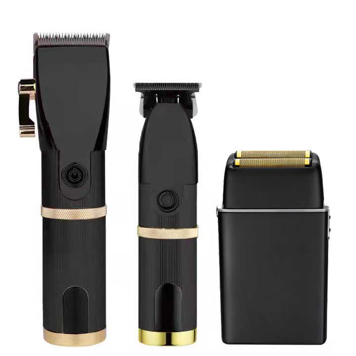 JM700AL Suit Professional Rechargeable cordless all Metal cutting machine men electric hair trimmer clippers