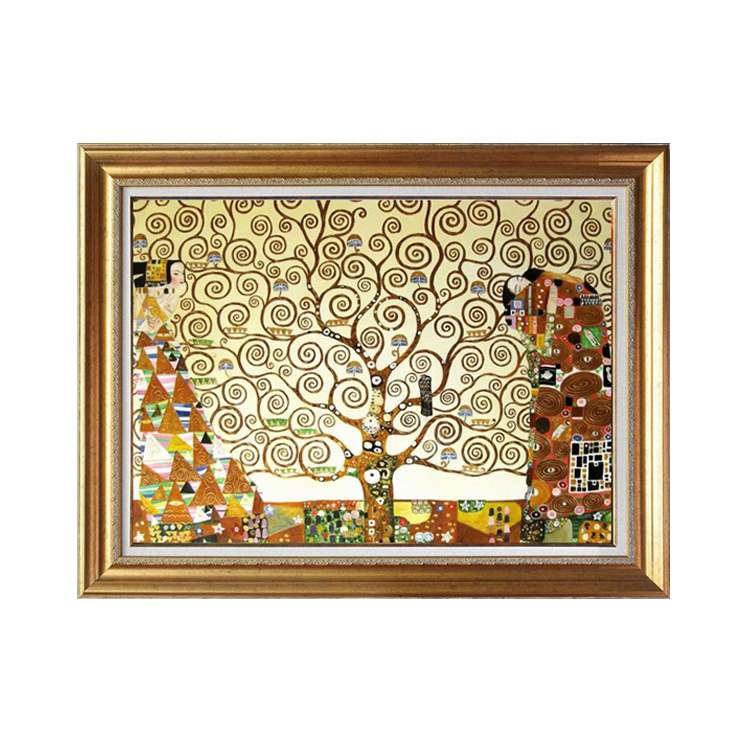 Hot-selling klimt the tree of life by skilled painters