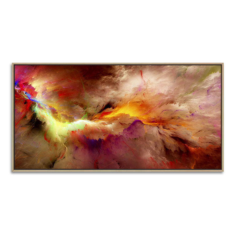 Modern Colorful Cloud Landscape Wall Picture Poster And Print  Wall Art on Canvas Customize Abstract Painting