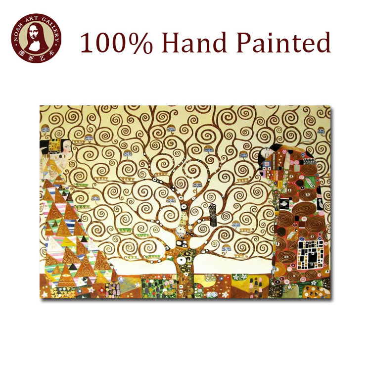 Hot-selling klimt the tree of life by skilled painters