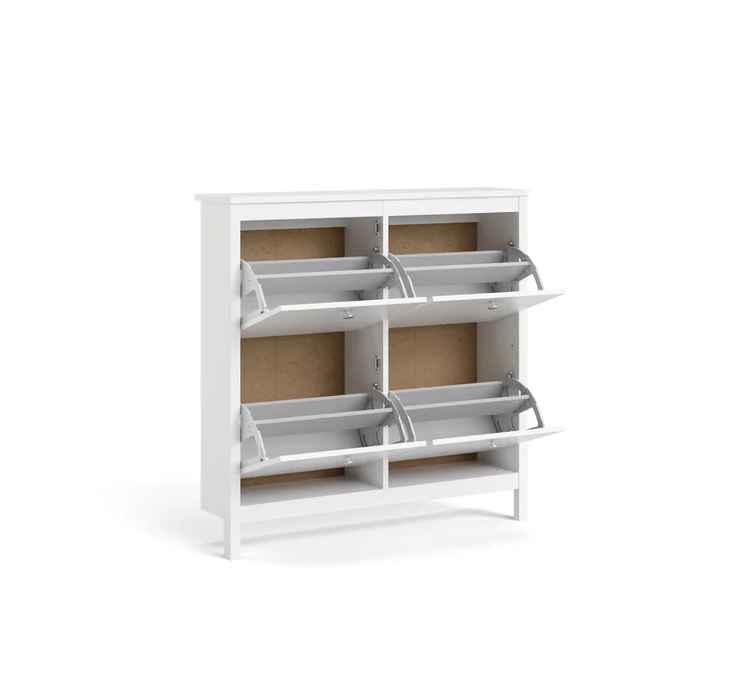 Mchone 16 Pair Shoe Storage Cabinet