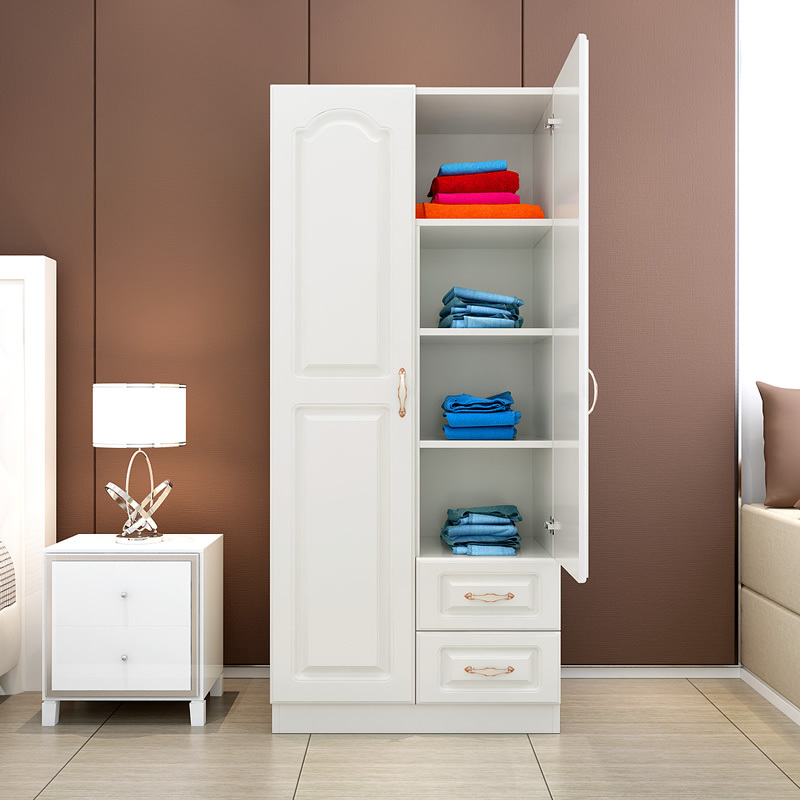 Brief and modern wardrobe economical and practical multi-purpose hanging clothes storage wardrobe closet cabinet