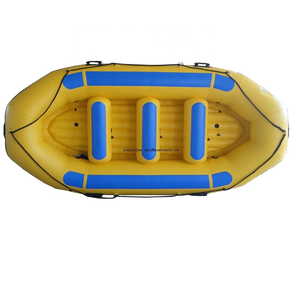 China wholesale 6 person inflatable floating  river life raft  for sale