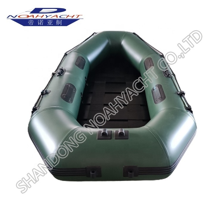 6 person inflatable fishing boat raft with motor