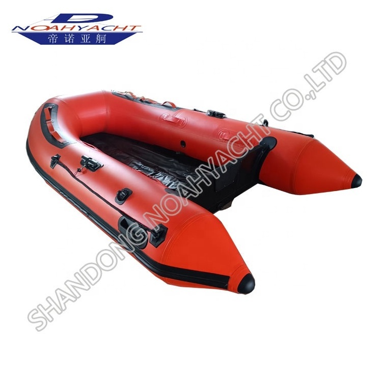 pvc hyplaon inflatable fishing boats heavy duty with motor